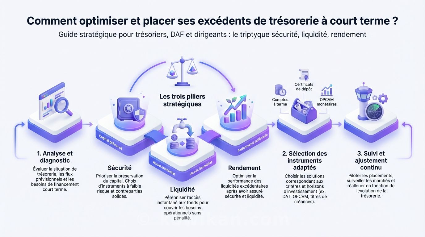 Sécurité - Liquidité - Rendement : Comment choisir ses placements de trésorerie